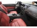 2012 Mercedes-Benz E Red/Black Interior Dashboard Photo