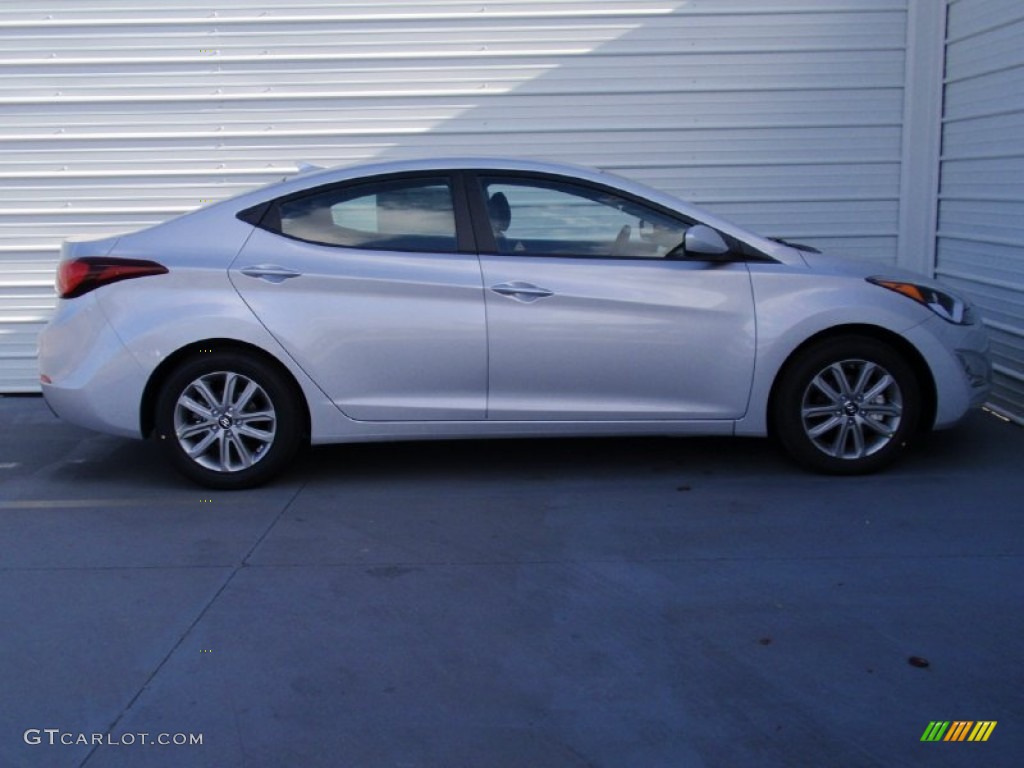 2014 Elantra SE Sedan - Silver / Gray photo #3