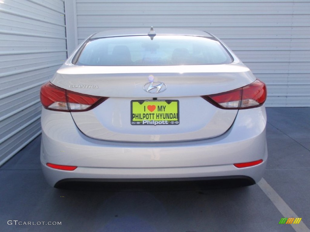 2014 Elantra SE Sedan - Silver / Gray photo #5