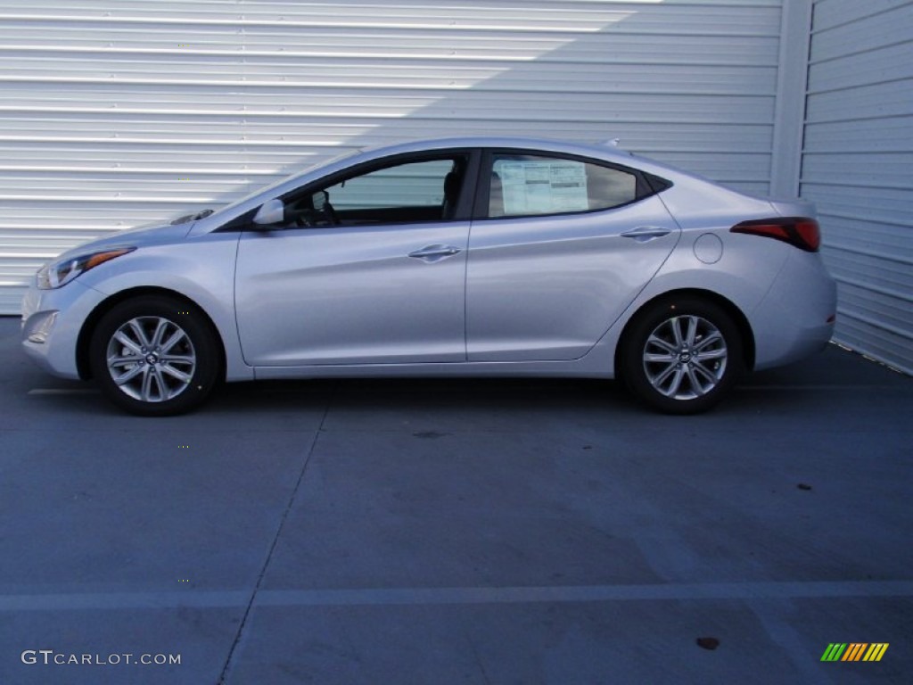 2014 Elantra SE Sedan - Silver / Gray photo #6