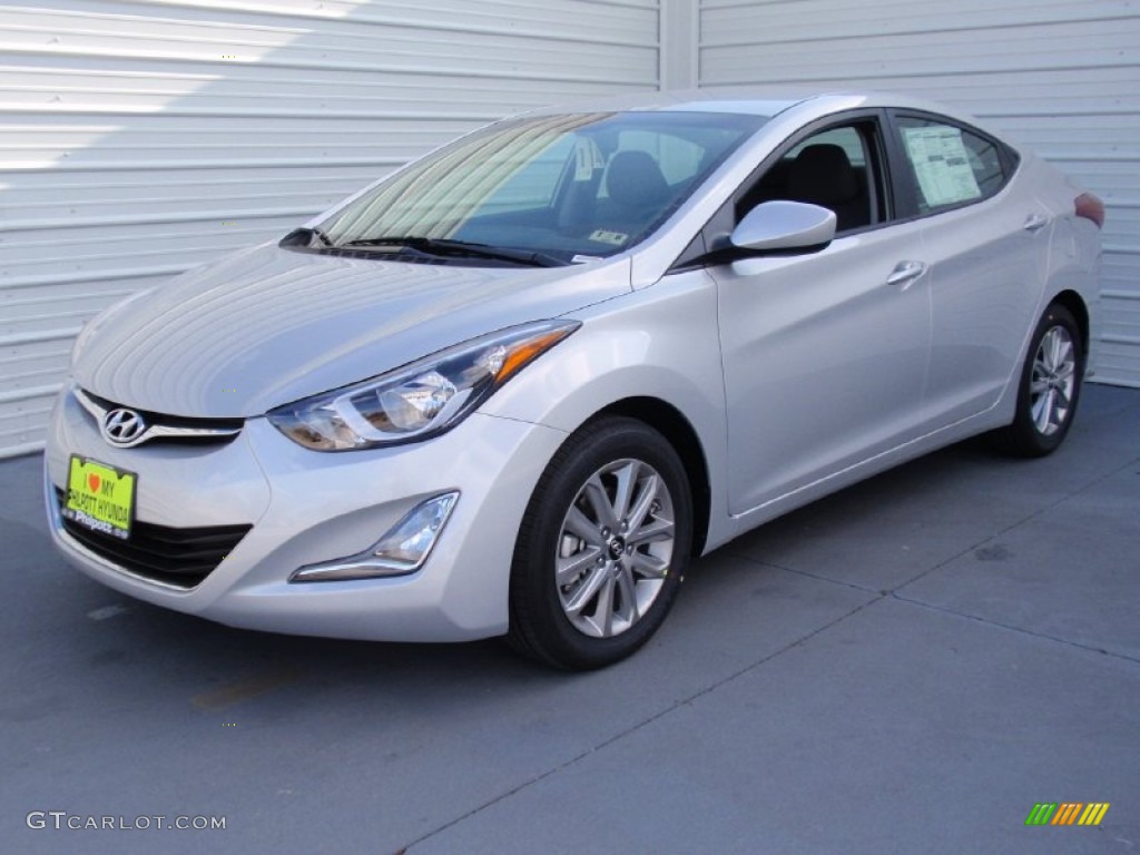 2014 Elantra SE Sedan - Silver / Gray photo #7