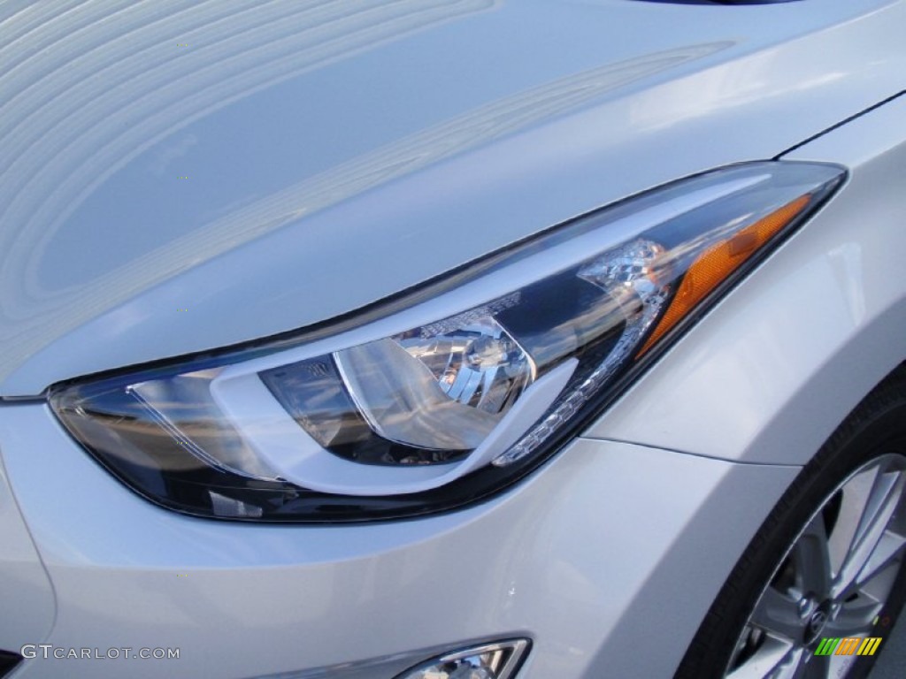 2014 Elantra SE Sedan - Silver / Gray photo #9