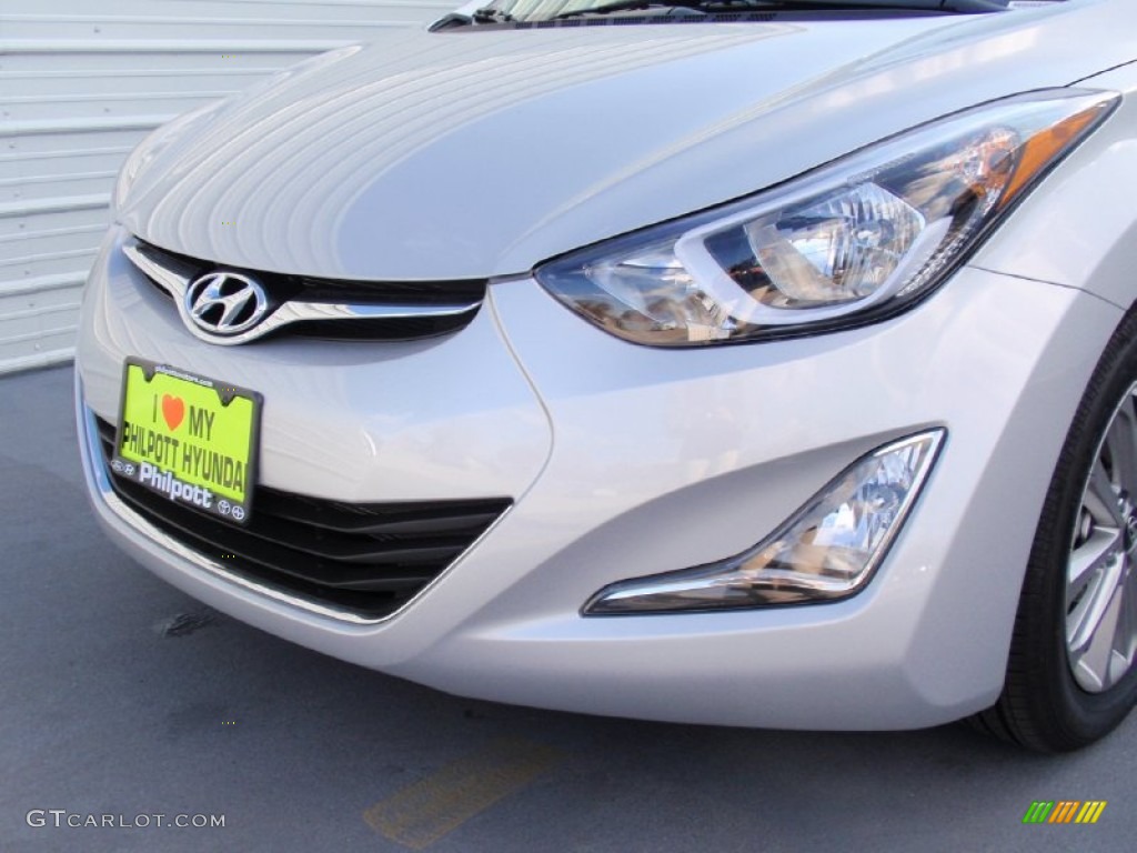 2014 Elantra SE Sedan - Silver / Gray photo #11
