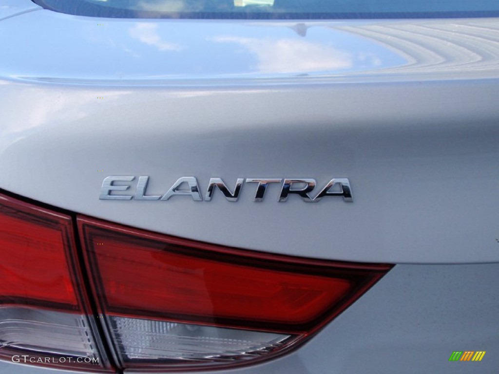 2014 Elantra SE Sedan - Silver / Gray photo #14
