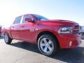 2014 Flame Red Ram 1500 Sport Crew Cab  photo #4