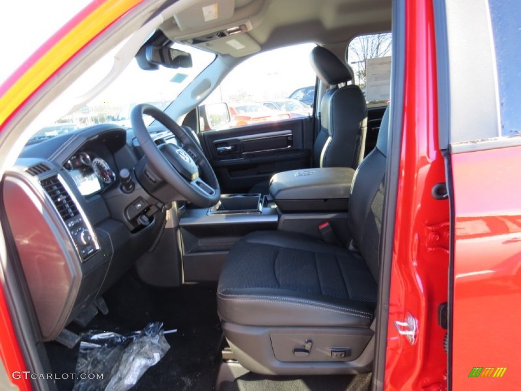 2014 1500 Sport Crew Cab - Flame Red / Black photo #7