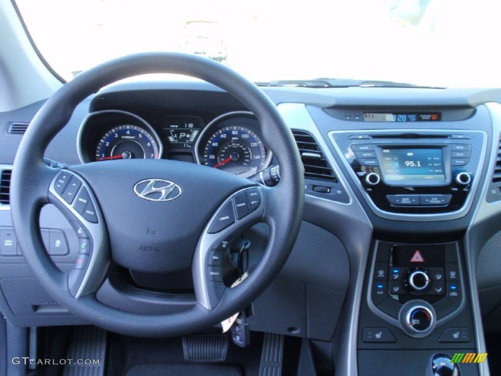 2014 Elantra SE Sedan - Silver / Gray photo #28