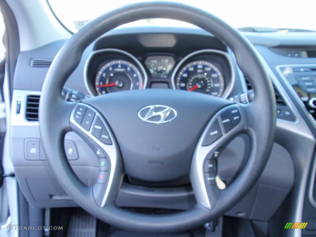 2014 Elantra SE Sedan - Silver / Gray photo #31