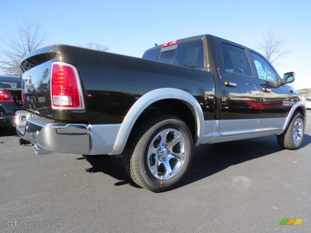 Black Gold Pearl Coat 2014 Ram 1500 Laramie Crew Cab Exterior Photo #89900029