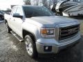 2014 Quicksilver Metallic GMC Sierra 1500 SLE Double Cab 4x4  photo #2