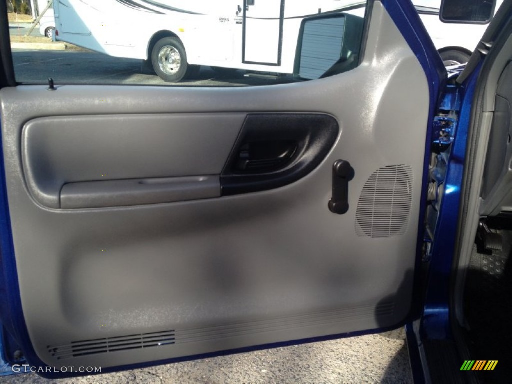 2011 Ranger XL Regular Cab - Vista Blue Metallic / Medium Dark Flint photo #21