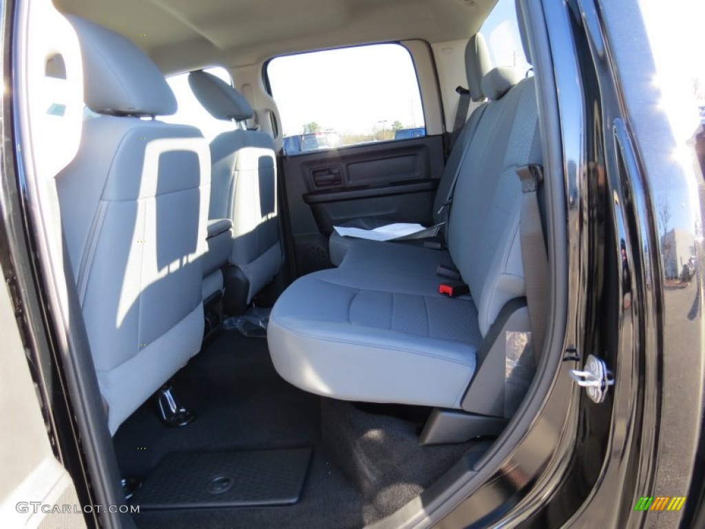 2014 1500 Express Crew Cab - Black / Black/Diesel Gray photo #8