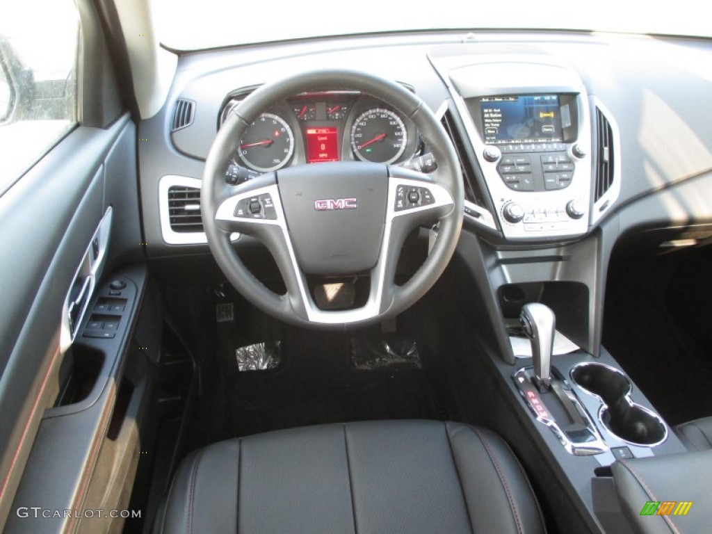 Jet Black Interior 2014 GMC Terrain SLT AWD Photo #89901919