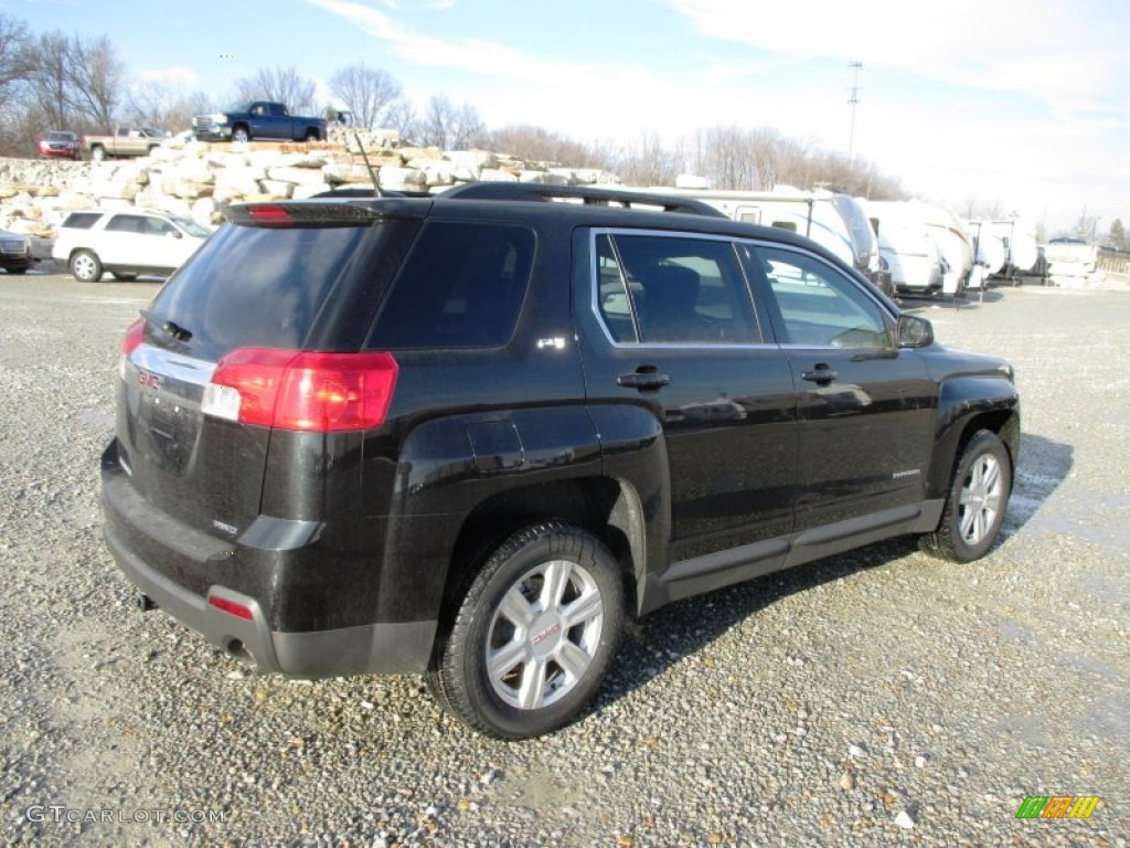 Carbon Black Metallic 2014 GMC Terrain SLT AWD Exterior Photo #89902204