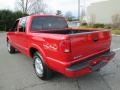 2004 Victory Red Chevrolet S10 LS Crew Cab 4x4  photo #5