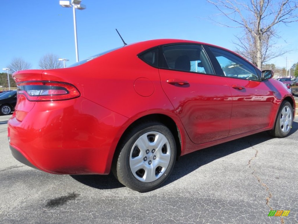 Redline 2 Coat Pearl 2014 Dodge Dart SE Exterior Photo #89902355