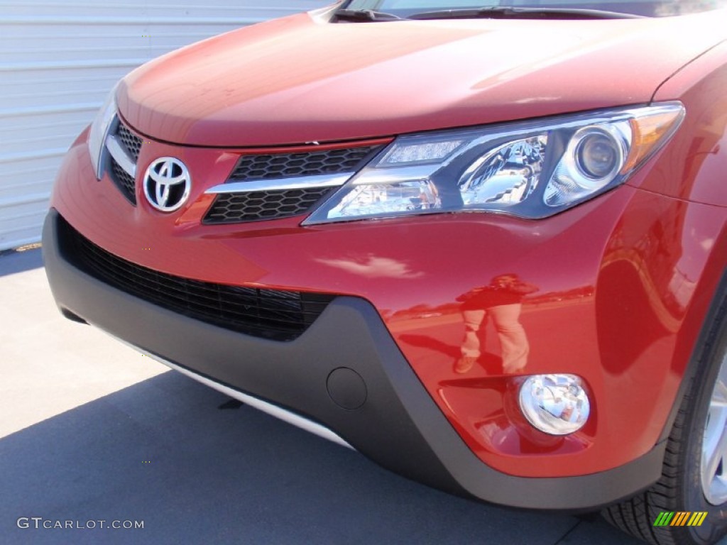 2014 RAV4 XLE - Barcelona Red Metallic / Ash photo #11