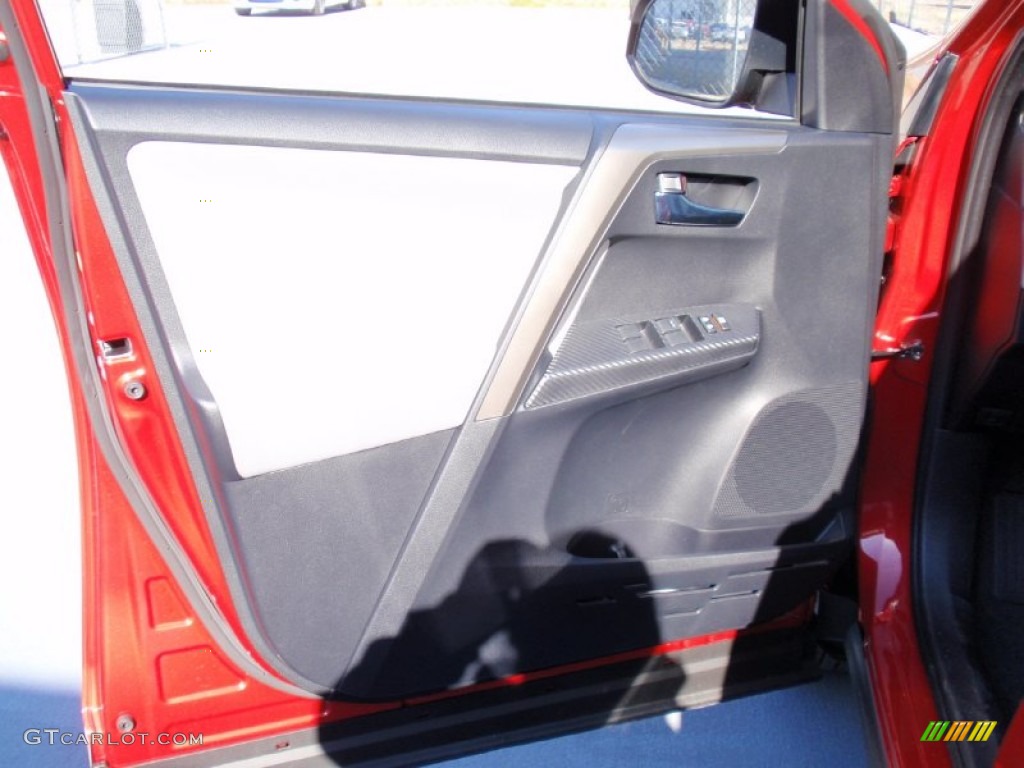 2014 RAV4 XLE - Barcelona Red Metallic / Ash photo #24