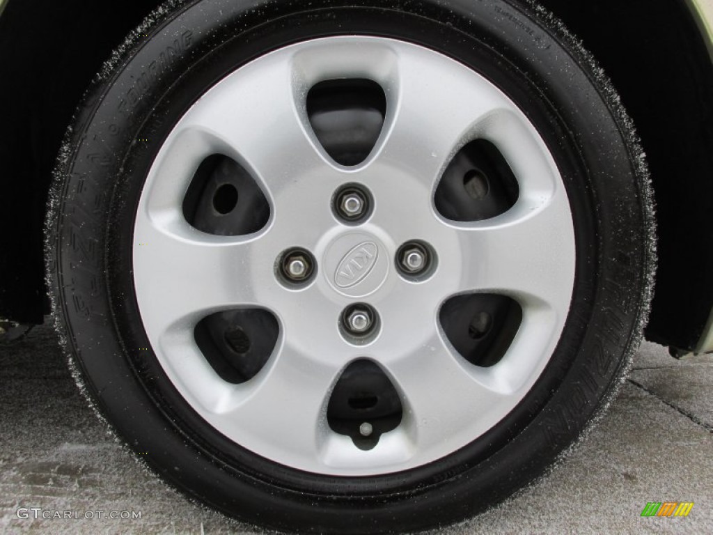 2009 Kia Spectra EX Sedan Wheel Photo #89903677