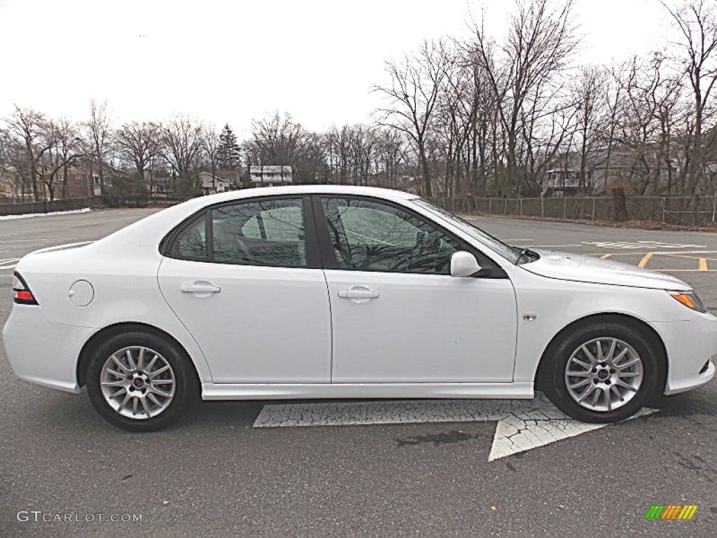 2011 9-3 2.0T Sport Sedan - Arctic White / Parchment photo #6