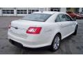 2010 White Platinum Metallic Tri-Coat Ford Taurus Limited AWD  photo #5
