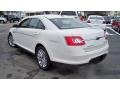 2010 White Platinum Metallic Tri-Coat Ford Taurus Limited AWD  photo #7