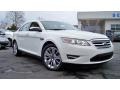 2010 White Platinum Metallic Tri-Coat Ford Taurus Limited AWD  photo #22