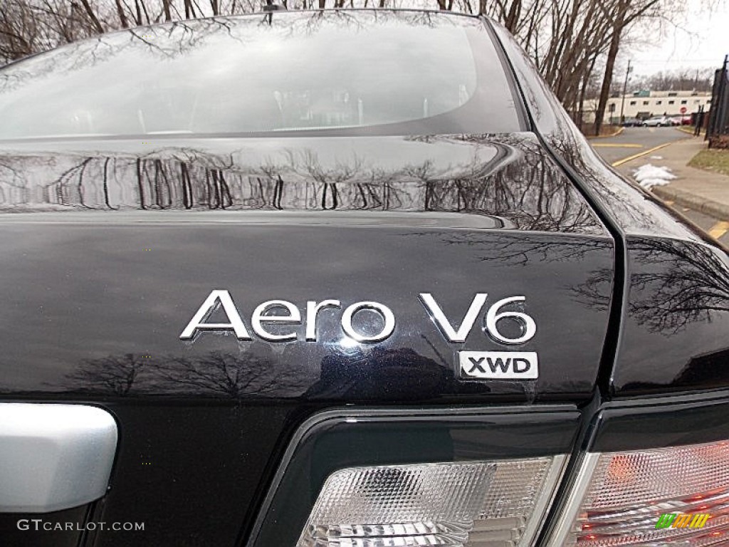 2009 9-3 Aero XWD Sport Sedan - Black / Black/Parchment photo #5