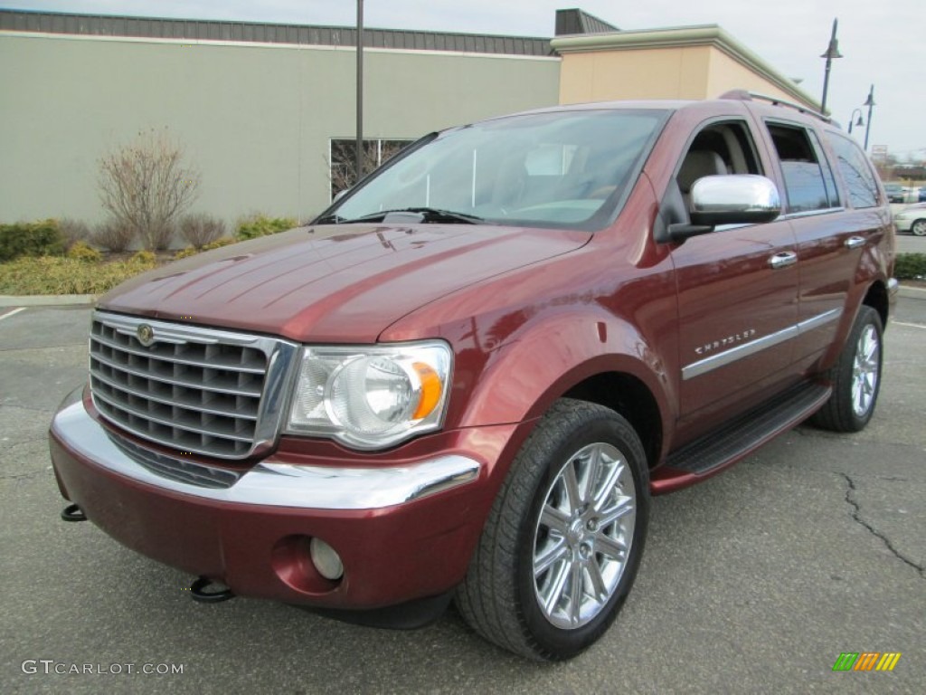 2008 Aspen Limited 4WD - Cognac Crystal Pearl / Dark Slate Gray/Light Slate Gray photo #2