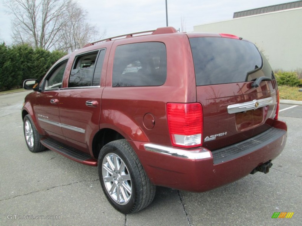 2008 Aspen Limited 4WD - Cognac Crystal Pearl / Dark Slate Gray/Light Slate Gray photo #5