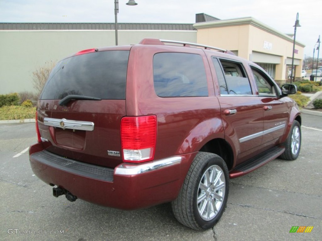 2008 Aspen Limited 4WD - Cognac Crystal Pearl / Dark Slate Gray/Light Slate Gray photo #7