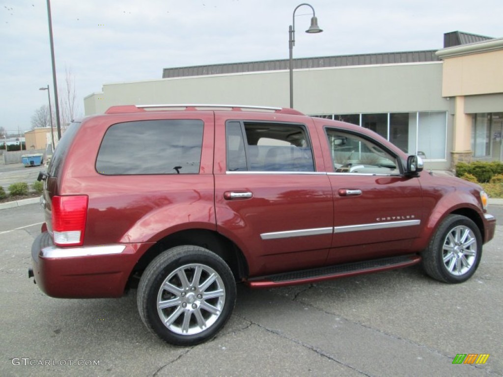 2008 Aspen Limited 4WD - Cognac Crystal Pearl / Dark Slate Gray/Light Slate Gray photo #8