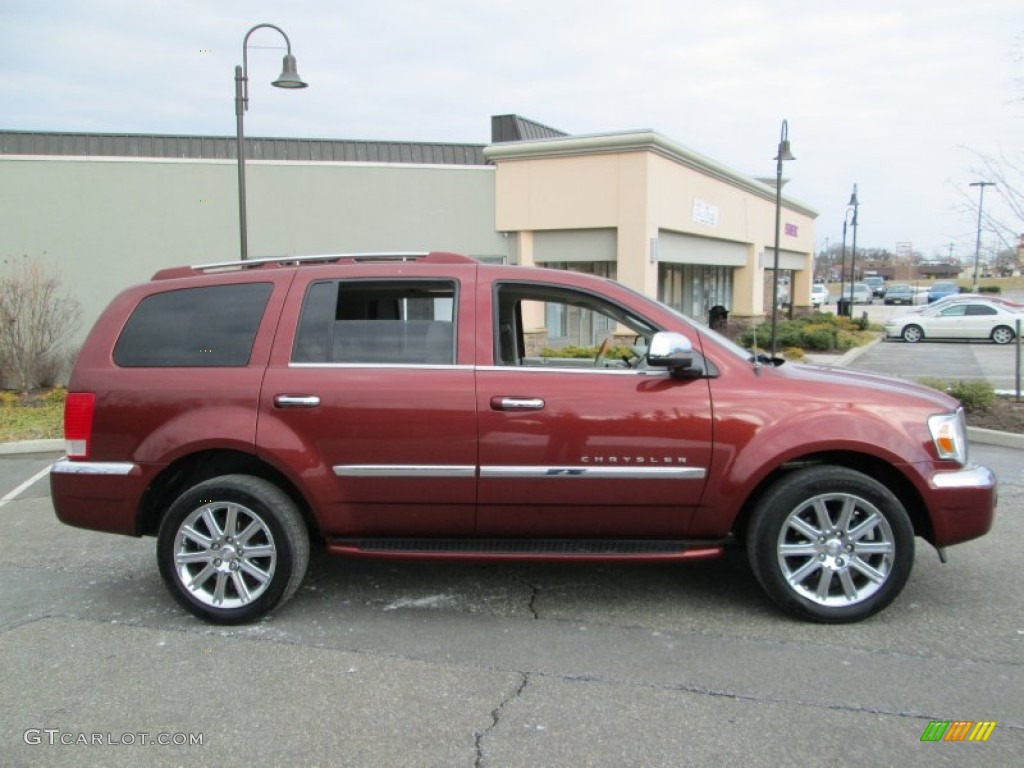 2008 Aspen Limited 4WD - Cognac Crystal Pearl / Dark Slate Gray/Light Slate Gray photo #9