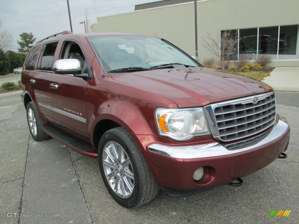 2008 Aspen Limited 4WD - Cognac Crystal Pearl / Dark Slate Gray/Light Slate Gray photo #11