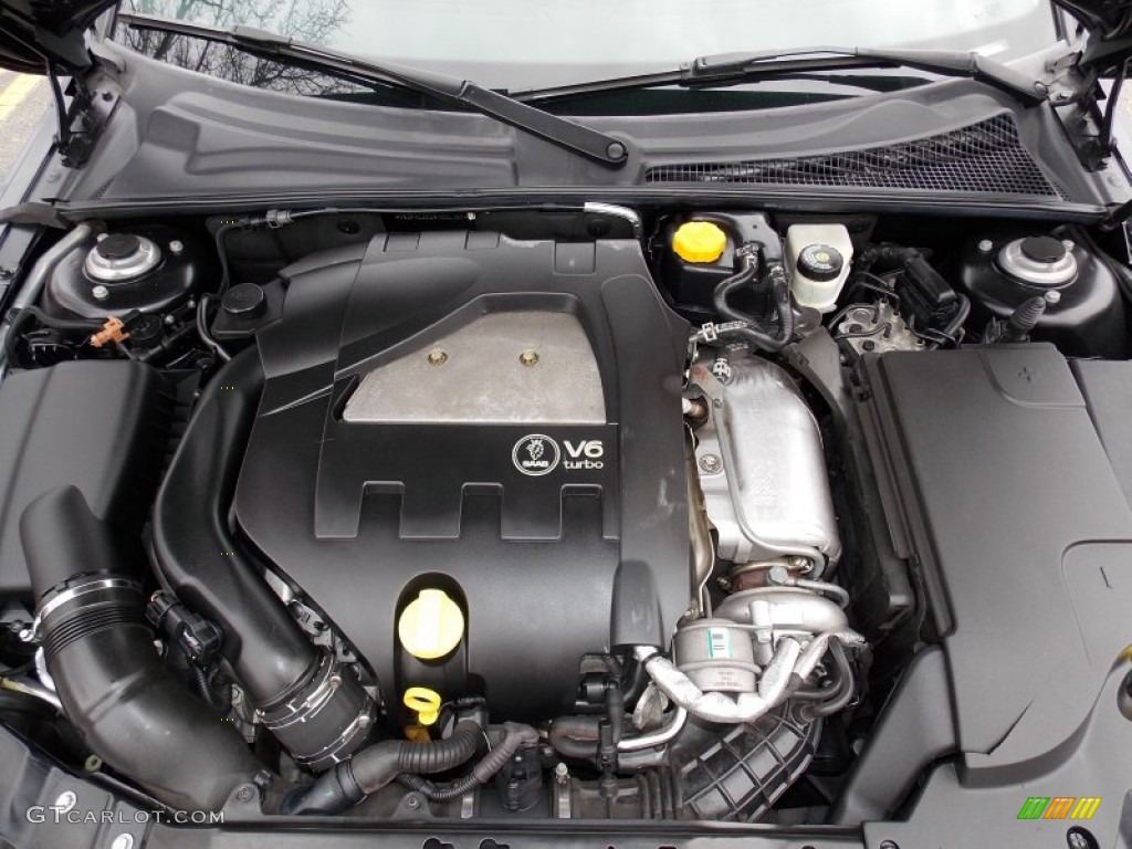 2009 Saab 9-3 Aero XWD Sport Sedan Engine Photos