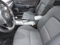 2009 Mazda MAZDA3 Black Interior Front Seat Photo
