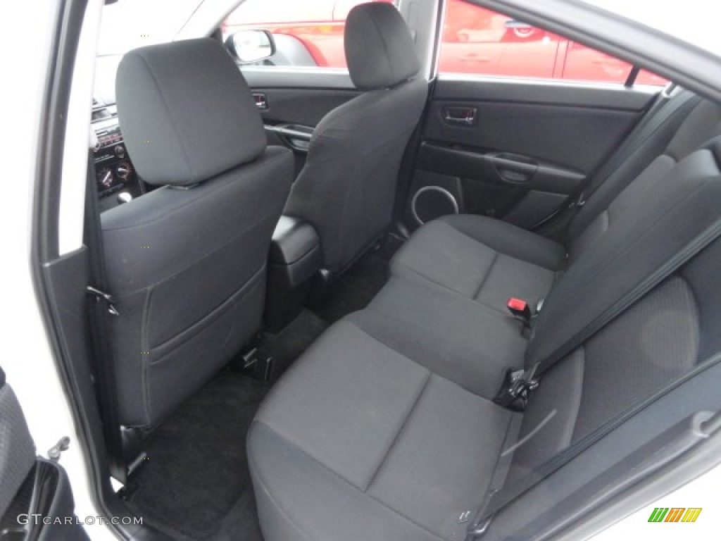 Black Interior 2009 Mazda MAZDA3 s Touring Sedan Photo #89905636