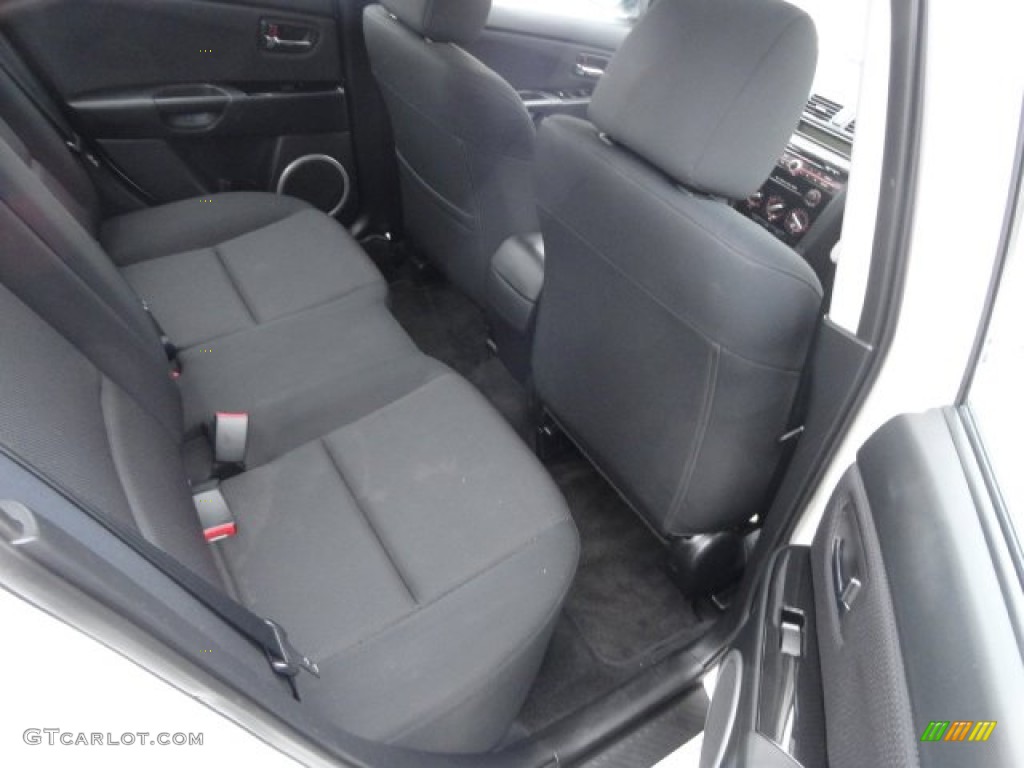 Black Interior 2009 Mazda MAZDA3 s Touring Sedan Photo #89905672