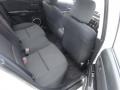 2009 Mazda MAZDA3 Black Interior Rear Seat Photo