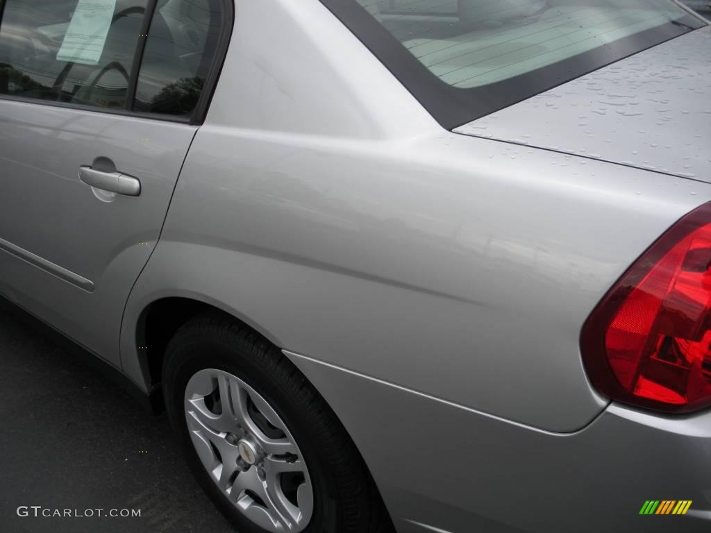 2006 Malibu LS Sedan - Silverstone Metallic / Titanium Gray photo #8
