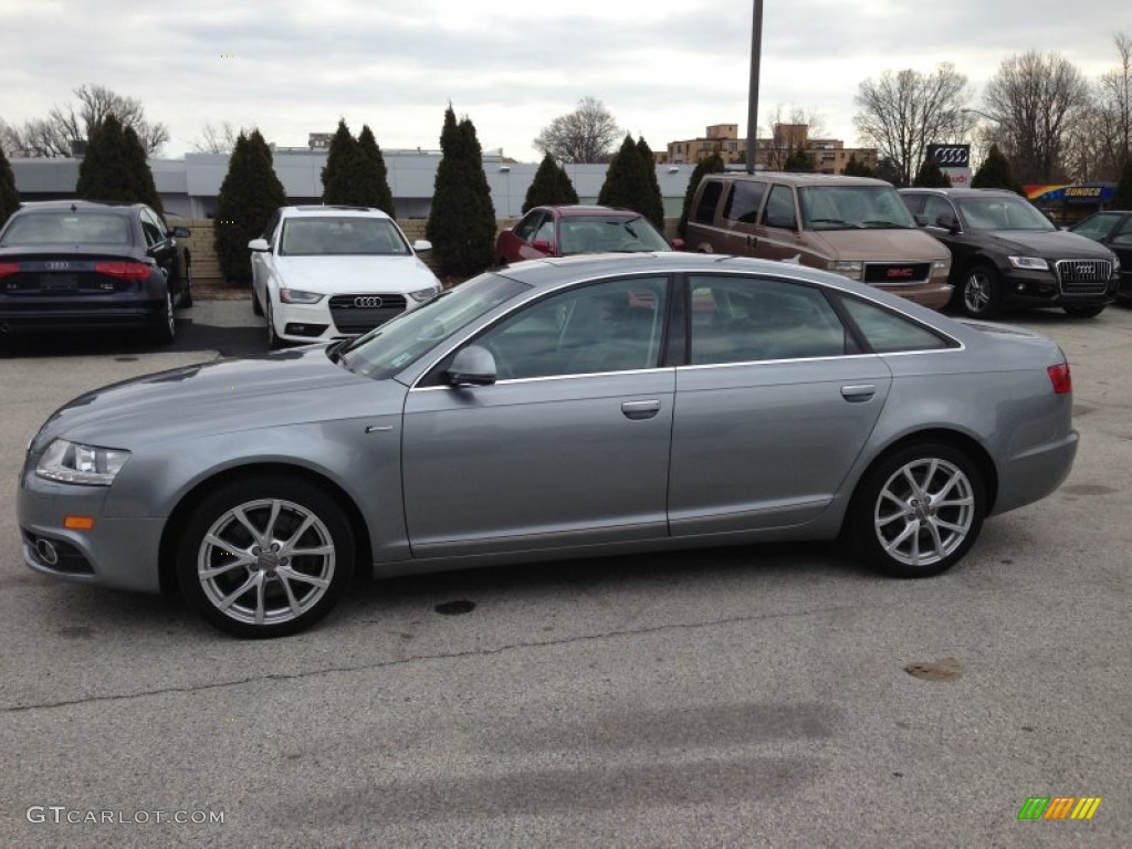 Quartz Grey Metallic 2011 Audi A6 3.0T quattro Sedan Exterior Photo #89906597