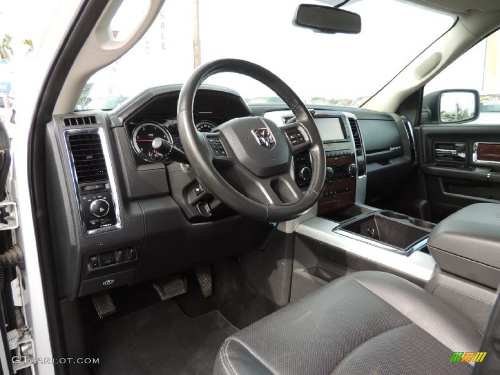 2012 Ram 2500 HD Laramie Crew Cab 4x4 - Bright White / Dark Slate photo #13