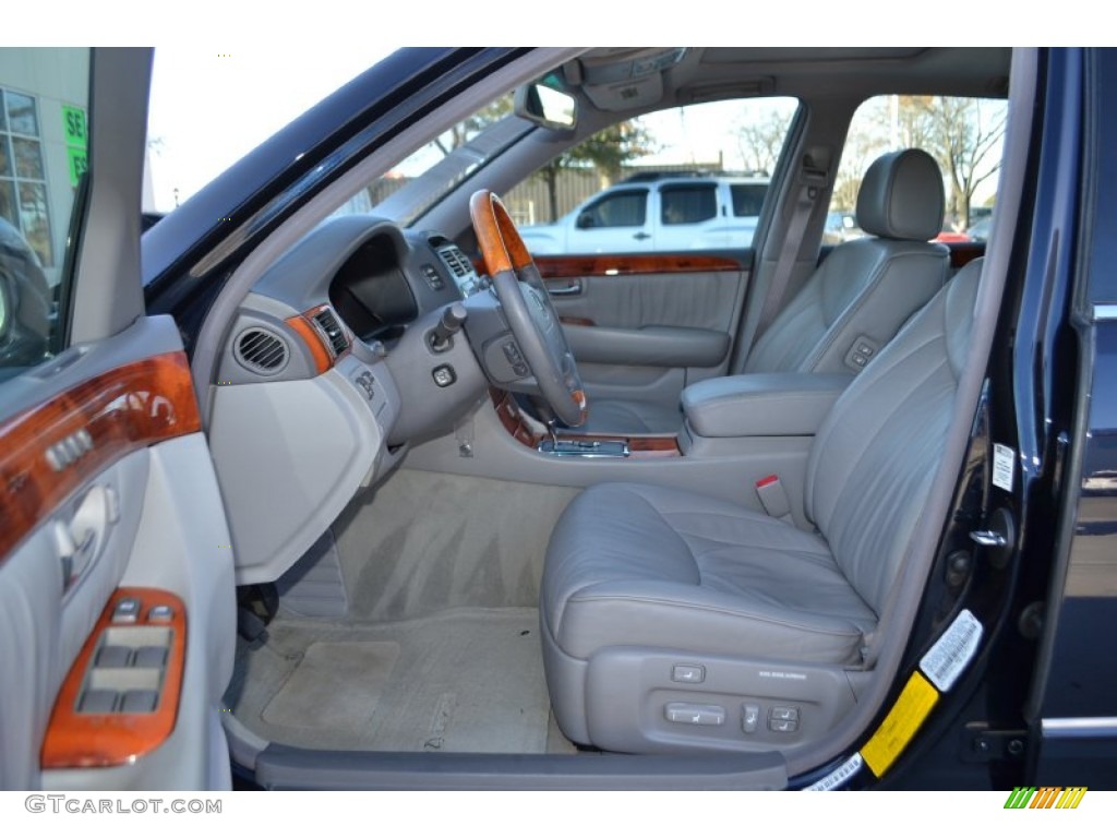 2002 LS 430 - Blue Onyx Pearl / Light Charcoal photo #9