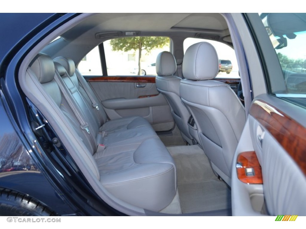 2002 LS 430 - Blue Onyx Pearl / Light Charcoal photo #11