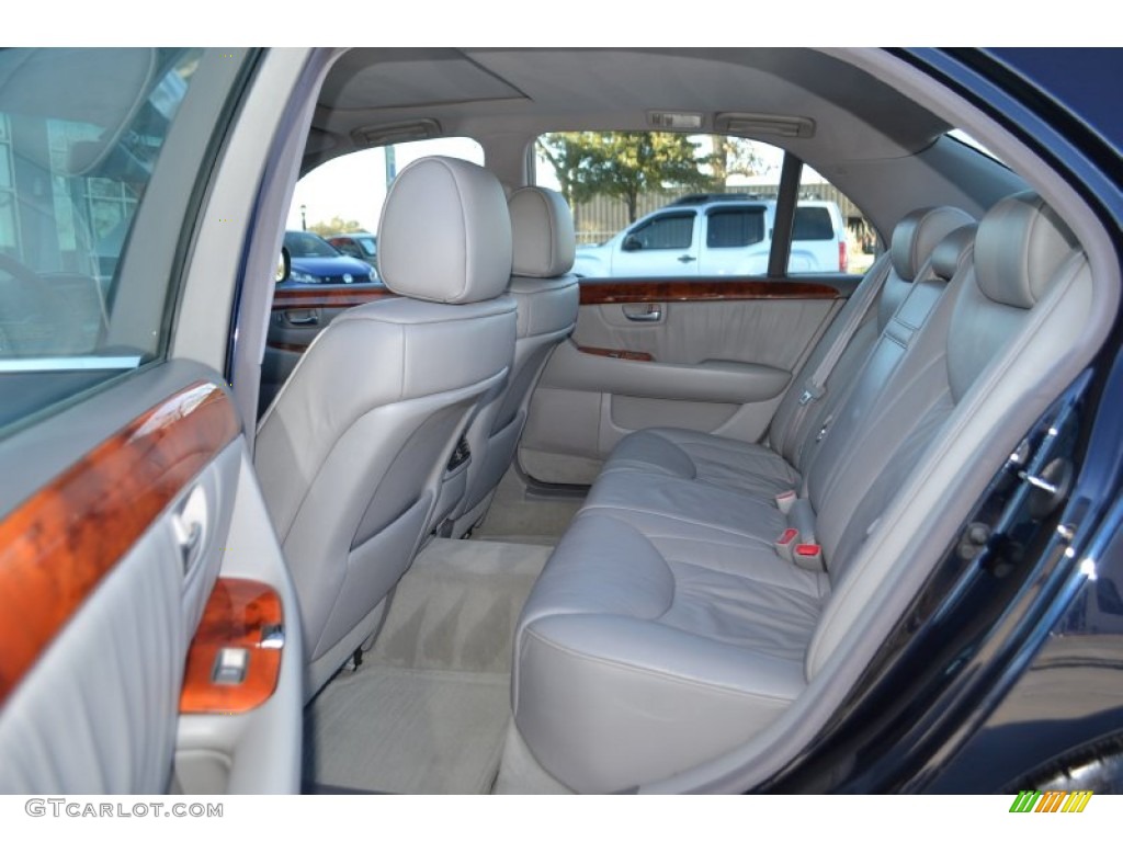 2002 LS 430 - Blue Onyx Pearl / Light Charcoal photo #12
