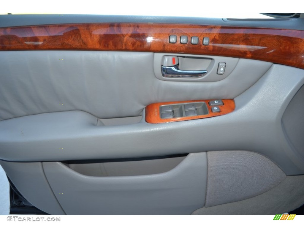 2002 LS 430 - Blue Onyx Pearl / Light Charcoal photo #13