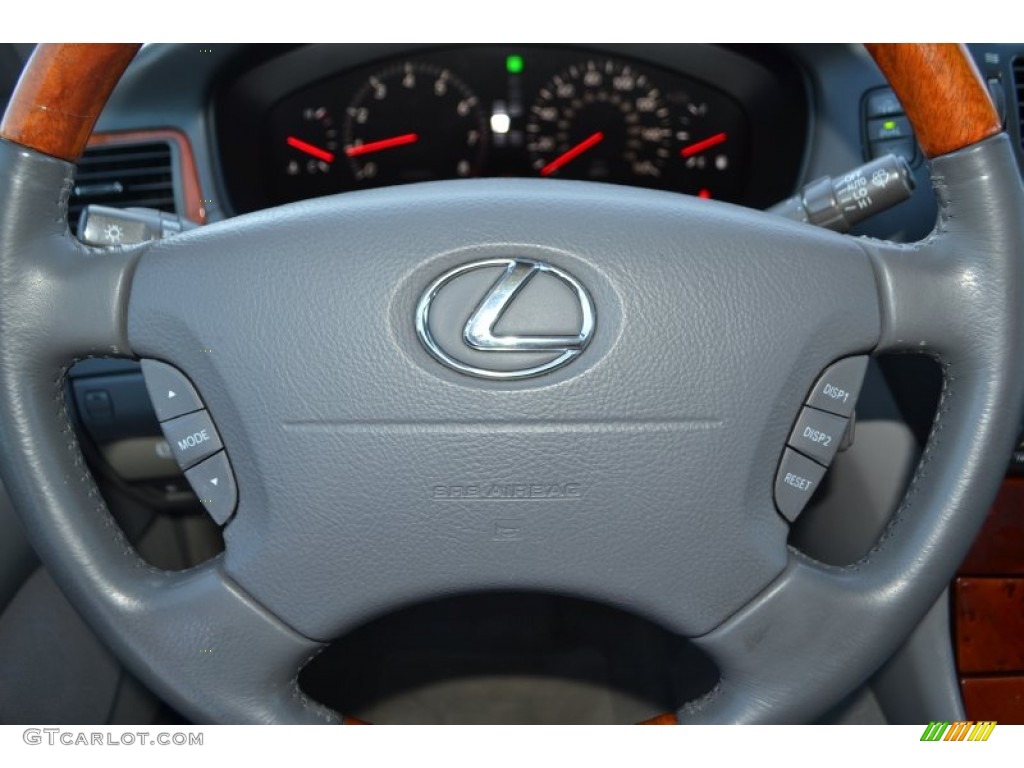 2002 LS 430 - Blue Onyx Pearl / Light Charcoal photo #16