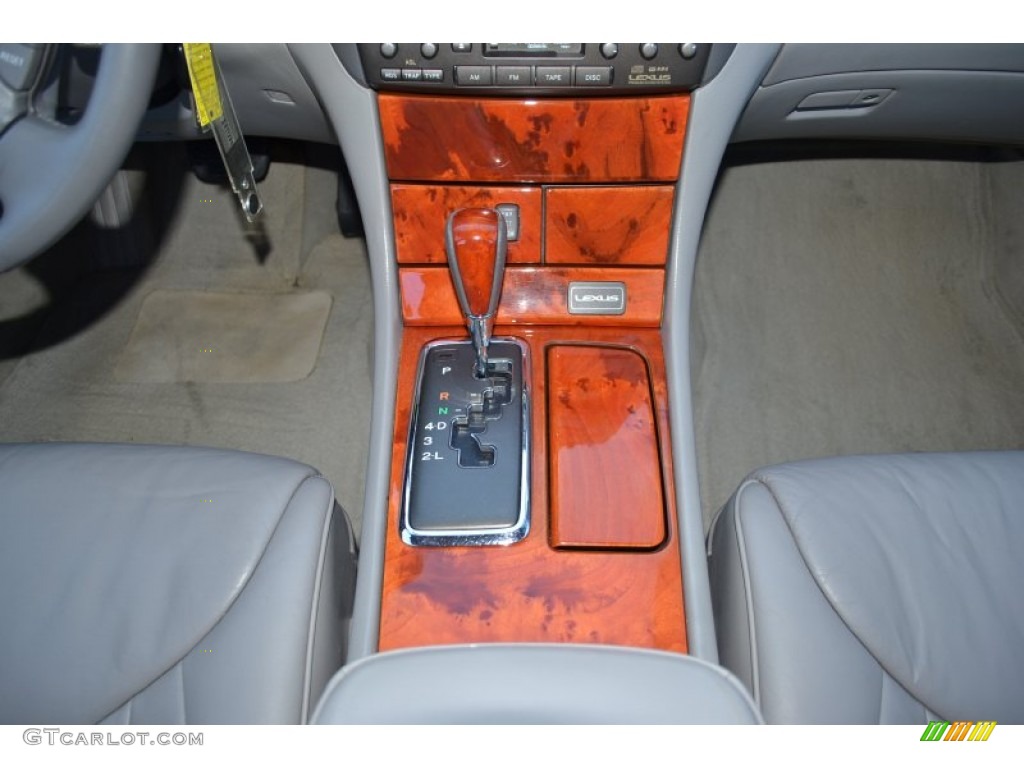 2002 LS 430 - Blue Onyx Pearl / Light Charcoal photo #18