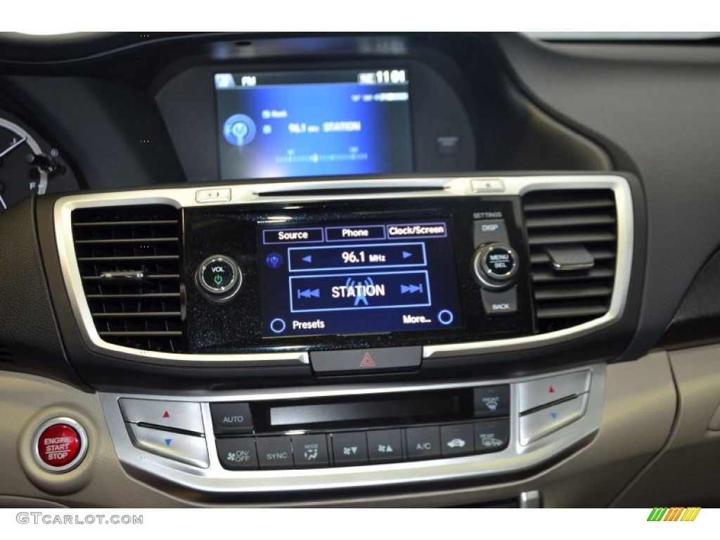 2014 Accord EX-L V6 Sedan - Basque Red Pearl II / Ivory photo #15