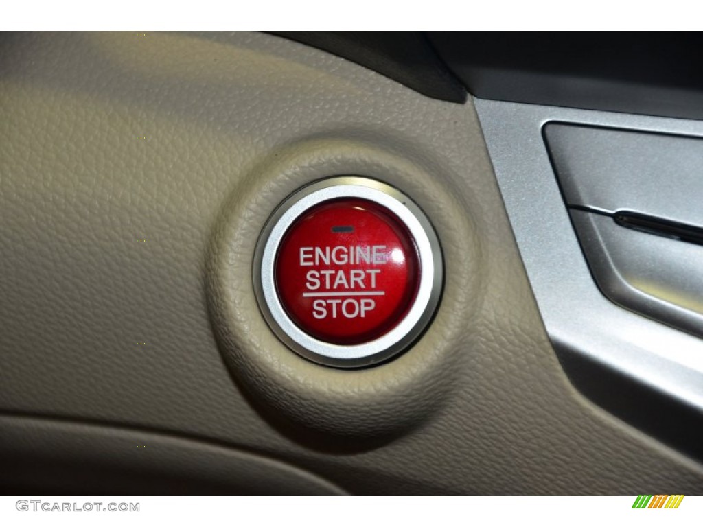 2014 Accord EX-L V6 Sedan - Basque Red Pearl II / Ivory photo #21